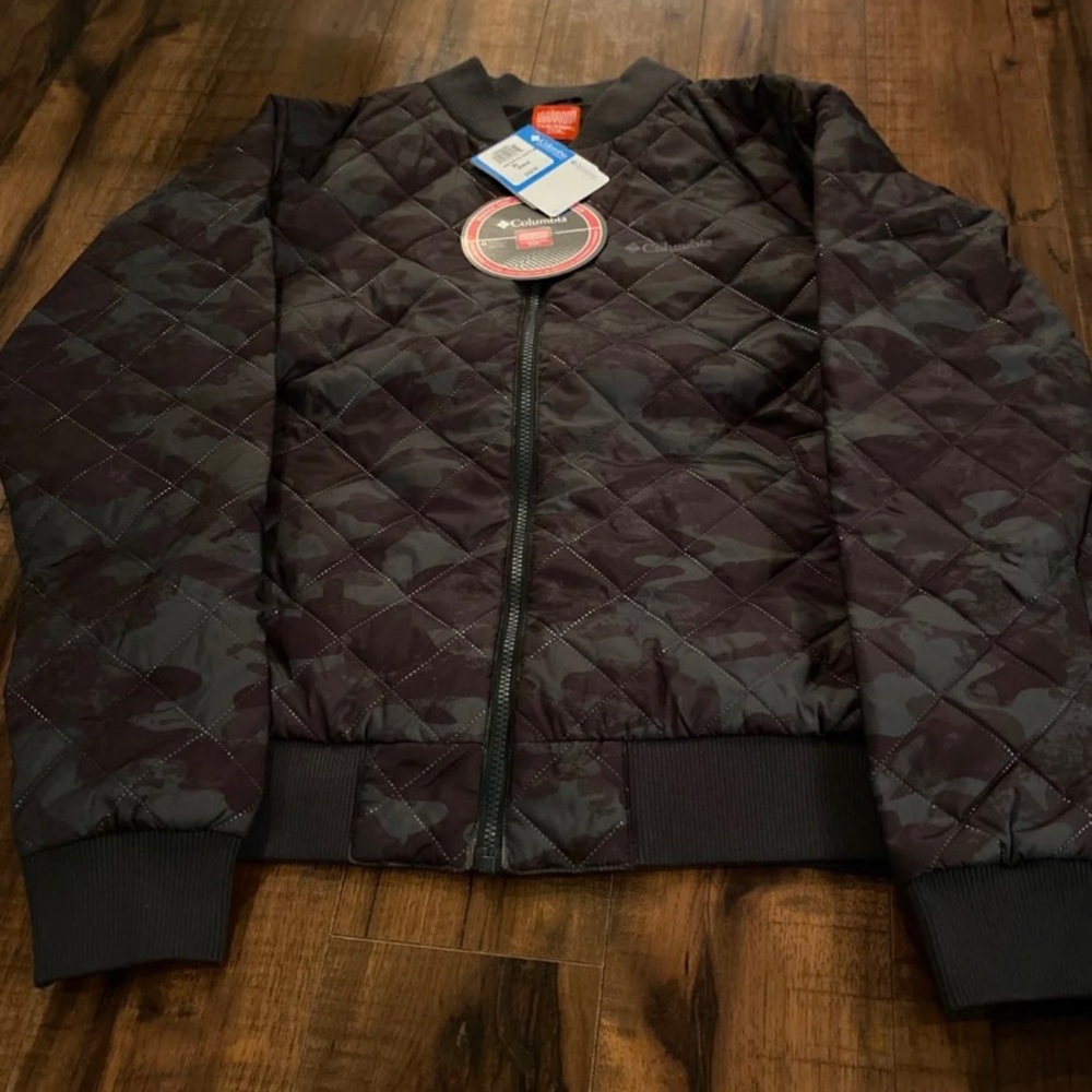Columbia Camo Bomber Jacket
